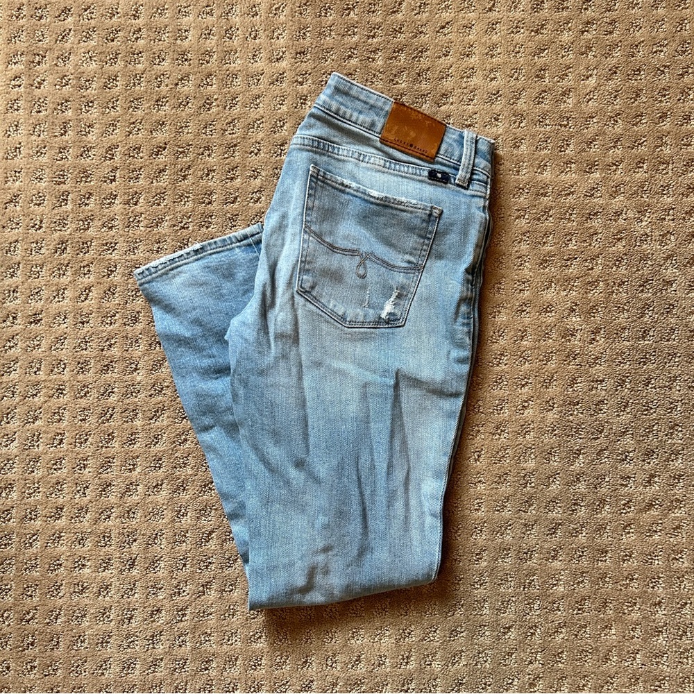 Lucky Brand Lolita Capri Jeans in Soft Blue
